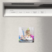 Chipmunk verjaardagsviering magneet (Insitu (Vaatwasser))