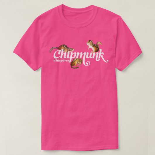 Chipmunk Whisperer Ik hou van Chipmunks Cute Chipm T-shirt (Design voorkant)