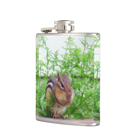 Chipmunk wilde dieren heupfles (Links)