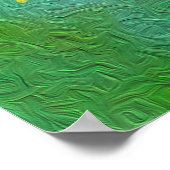 Chipmunk Yellow Sunflower Photo Painting Poster (Hoek)