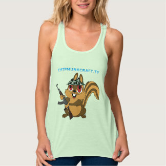 ChipmunkCraft Tanktop met compacte raceback