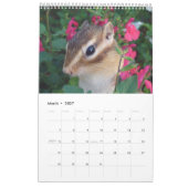 chipmunk's calendar  (All countries) Kalender (Mar 2027)