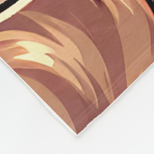 "Chipmunks & Cottontails" Fleece Deken (Hoek)