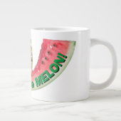 Chipmunks die watermeloen eten grote koffiekop (Rechts)