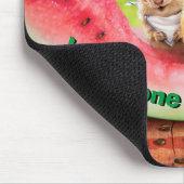 Chipmunks die watermeloen eten muismat (Hoek)