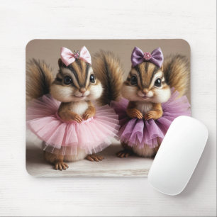 Chipmunks dragen Tutus Muismat
