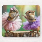 Chipmunks dragen Tutus Muismat (Voorkant)