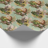 Chipmunks en vogels cadeaupapier (Hoek)