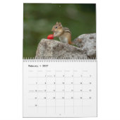 Chipmunks in de Adirondacks 2026 Kalender (Feb 2027)
