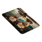 Chipmunks in leesbril magneet (Rechterzijde)