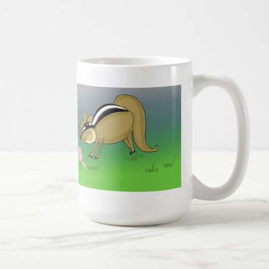 Chipmunks met Ice Cream Cones Koffiemok (Rechts)