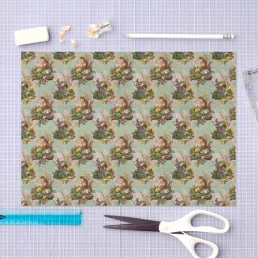  Chipmunks Woodland Tissuepapier (Craft)