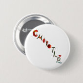 Chipotle Chili Peppers Ronde Button 5,7 Cm (Voorkant /achterkant)