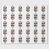 Chipotle Geef jezelf een rokerige schop Grappige C Cadeaupapier (Vlak)