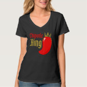 Chipotle King Chili Flavor Spicy Food 1 T-shirt (Voorkant)
