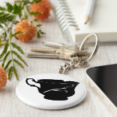 Chipped Cup Basic Sleutelhanger (Zijkant)