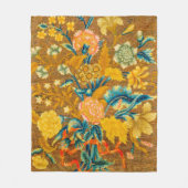 Chippendale Floral Fleece Blanket Deken (Voorkant)