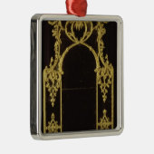 Chippendale spiegel, c.1750 metalen ornament (Rechts)