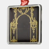 Chippendale spiegel, c.1750 metalen ornament (Links)