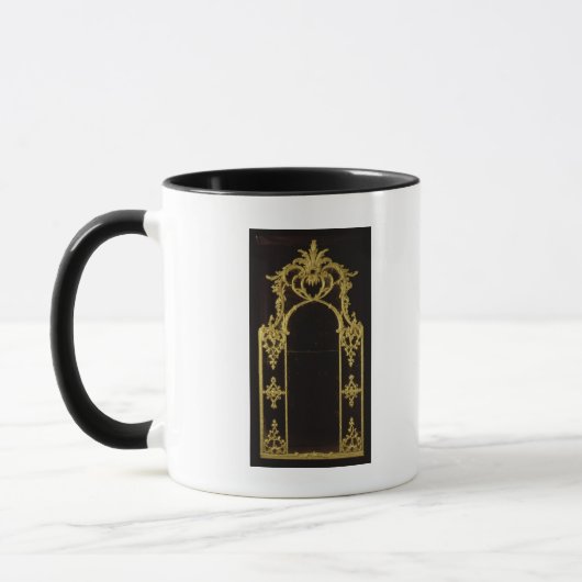 Chippendale spiegel, c.1750 mok (Links)