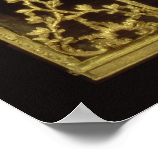 Chippendale spiegel, c.1750 poster (Hoek)