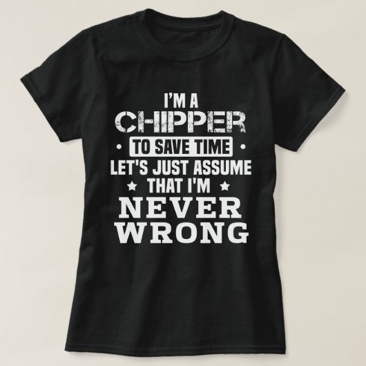chipper t-shirt (Design voorkant)