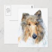 Chipper the Collie Briefkaart (Voorkant / Achterkant)