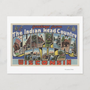 Chippewa Herfsten, South Dakota - Large Letter Briefkaart