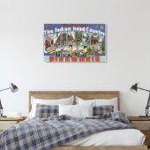 Chippewa Herfsten, South Dakota - Large Letter Canvas Afdruk (Insitu (Slaapkamer))