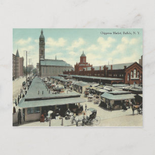 Chippewa Market, Buffalo, New York Briefkaart