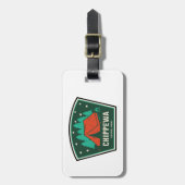 Chippewa National Forest Camping Bagagelabel (Voorkant verticaal)