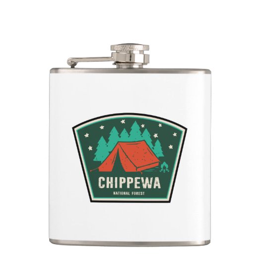 Chippewa National Forest Camping Heupfles (Voorkant)
