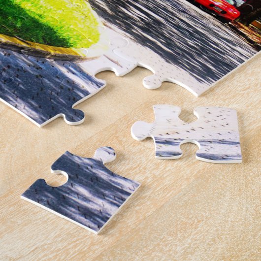 Chippewa Square Puzzle Legpuzzel (Zijkant)