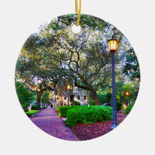 Chippewa Square Savannah Ornament (Voorkant)
