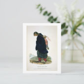 Chippeway Squaw and Child, pub. van F.O.W. Greenou Briefkaart (Staand voorkant)