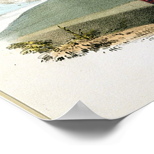 Chippeway Squaw and Child, pub. van F.O.W. Greenou Poster (Hoek)