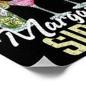 Chippin Dippin Margarita Sippin Cinco De Mayo Drin Poster (Hoek)