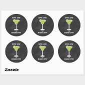Chippin Dippin Margarita Sippin Stickers (Vel)