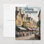 Chipping Campden Vintage Briefkaart (Voorkant / Achterkant)