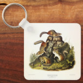 Chipping Eekhoorn ( Eastern Chipmunk ) van Audubon Sleutelhanger (Voorkant)