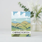 Chipping Norton Oxfordshire Briefkaart (Staand voorkant)