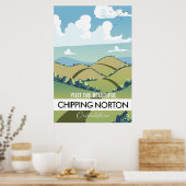 Chipping Norton Oxfordshire Poster (Keuken)