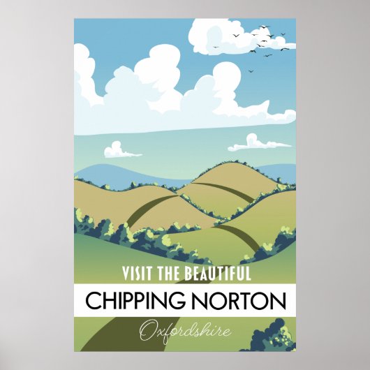 Chipping Norton Oxfordshire Poster (Voorkant)