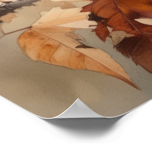 Chipping Sparrow Bird Art Print Poster (Hoek)