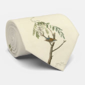 Chipping Sparrow van Audubon's Birds of America Stropdas (Opgerold)