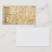 Chipplantaat Visitekaartje (Voorkant / Achterkant)