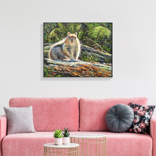 "Chippy" Canvas Afdruk (Insitu (Woonkamer))