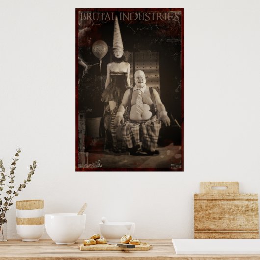 Chippy en Kaia Poster (Keuken)