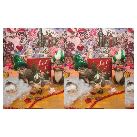 Chippy Kerst Leuk! Stof (Fat Quarter)