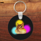 Chippy-vers! Chipmunk チッピー·バース!シ マ リ ス の 宇 宙 Sleutelhanger (Achterkant)